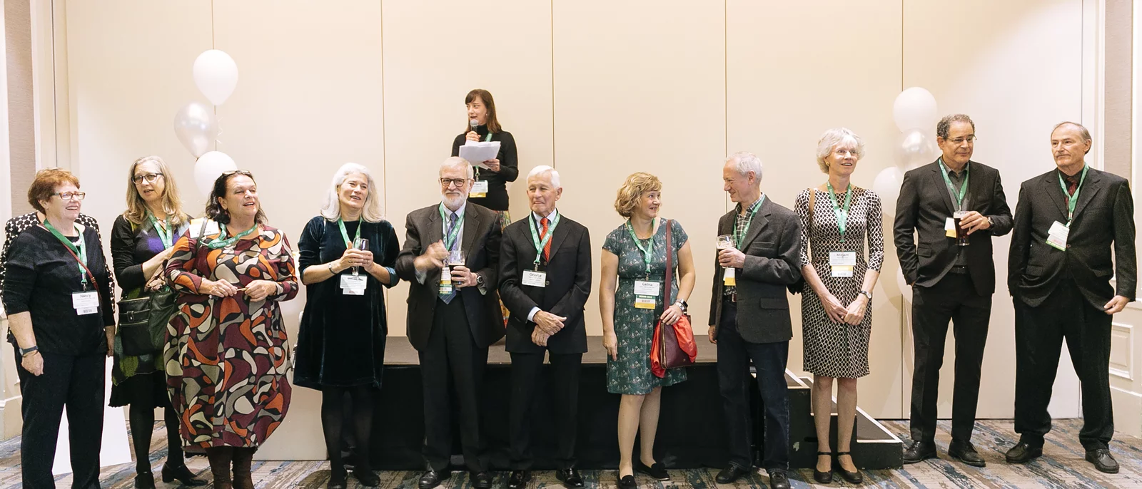 Group of researchers receiving awards at 2018 ISOQOL meeting.